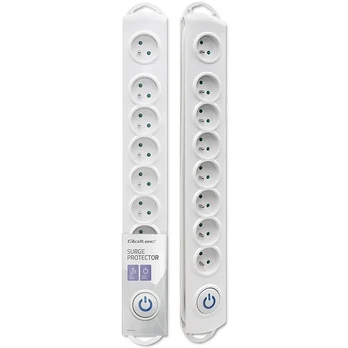 QOLTEC 50293 Apsauga nuo viršįtampių 8 lizdai 1,5m