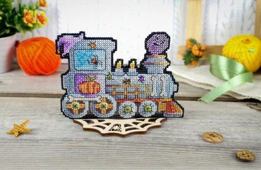 Cross stitch kit on the plastic canvas "Twilight Path" SR-917