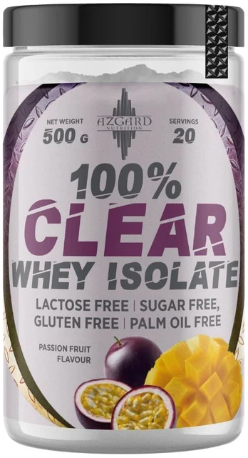 Azgard Nutrition Azgard Clear Whey Isolate 500g : Skonis - Vynuogių