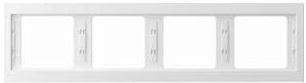 Hager Quad rėmas BERKER baltas 13837009