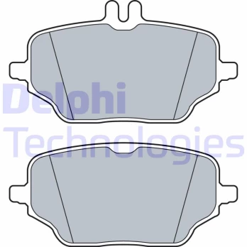 Stabdžių trinkelių rinkinys, diskinis stabdys DELPHI LP3572