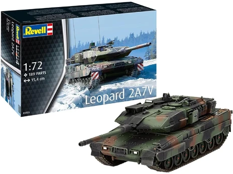 Plastic model Tank Leopard 2A7V 1/72