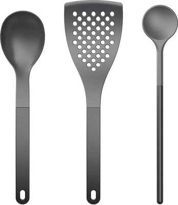 Rosti - Optima Kitchen Utensil - Set A – 3 Pieces - Black