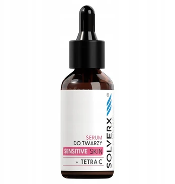 Solverx Veido serumas jautriai odai Serum (TETRA C) 30 ml