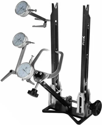 Įrankis ProX Professional wheel truing stand with gauges