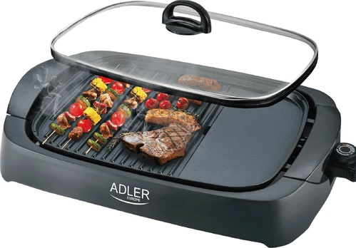 Elektrinis grilis Adler AD 6610 3000W, Black