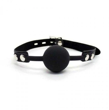 Toyz4Lovers Gag Ball Gag + Block (nero)