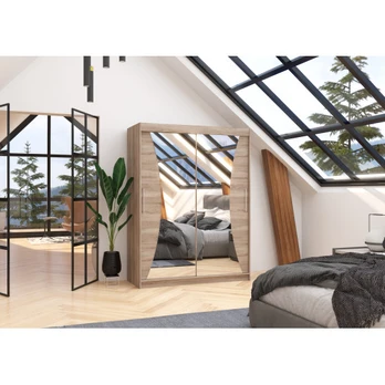 Sliding wardrobe with mirror MAX 150