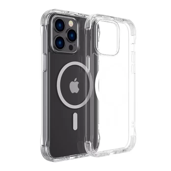 Joyroom Magnetic Defender Magnetic Case, skirtas iPhone 14, skaidrus