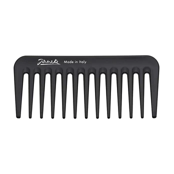 Janeke Mini SuperComb mažos šukos, juodos