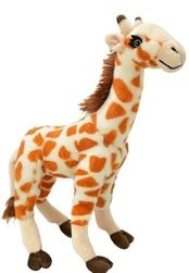 Pliušinis žaislas Wild Planet Giraffe, rudas/smėlio, 35 cm