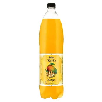 Gazuotas gaivusis gėrimas SELITA KLASIKA MANGAS, 1,5 l