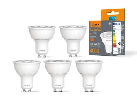 LED lemputė Videx GU10 5W 400LM
