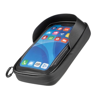 Dviračio krepšys ant vairo Force TOUCH (juodas)