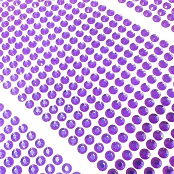 Akriliniai lipdukai, Violetinė