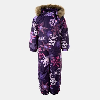 Huppa Vaikų žieminis kombinezonas KEIRA, dark lilac pattern