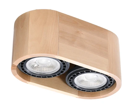 Šviestuvas lubinis Sollux Plafond Basic 2, 40 W, GU10
