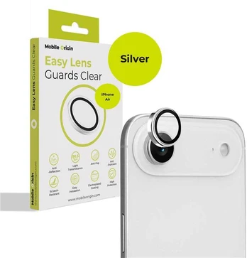 Mobile Origin Easy Lens Guards, sidabrinis - iPhone Air
