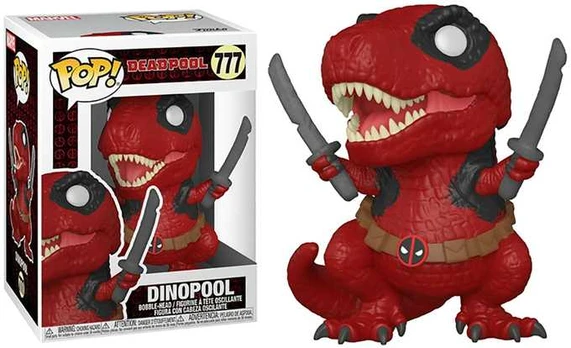 FUNKO POP! Vinilinė figūrėlė: Marvel: Deadpool - Dinopool