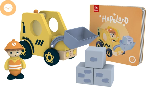 Hape The Buzzing Bulldozer With Sound