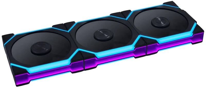 Lian Li UNI FAN SL FLEX Wireless ARGB 3er-Pack juodas | Gehäuselüfter