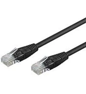 Goobay Kabelis LAN Patchcord CAT 6 U/UTP Juodas 1m