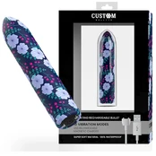 Vibratorius CUSTOM BULLETS SPRING MAGNETIC kaina