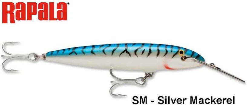 Vobleris Rapala Countdown Magnum CDMAG SM Sidabrinis Mackerel
