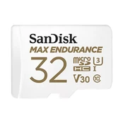 Atminties kortelė SanDisk Max Endurance, microSDHC, balta