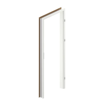 Vidaus durų varčia rėminė Porta S C, dešininės, balta, 203.8 x 84.6 x 18 cm