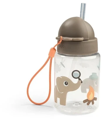 Done by Deer gertuvė su šiaudeliu Tiny Trails Sand, 280 ml