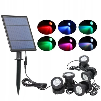 Arhatreya sodo įsmeigiamas rgb led prožektorius, 5 šviesos