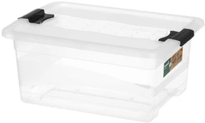 Keeeper Cornelia storage box clear 12 L kaina