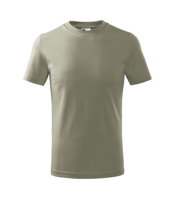 Vaikiški Marškinėliai MALFINI Basic 138 Light khaki 160g/m2