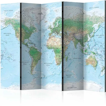 Artgeist Pertvara - World Map [Room Dividers]
