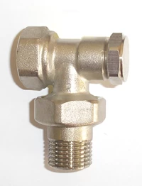 Kampinė balansinė sklendė be rankenos, 608, 1/2"