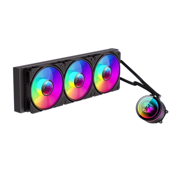 Gamemax | CPU Liquid cooler | ICEBURG 360 INFINITY | Black | ICEBURG 360 INFINITY BK