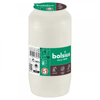 Žvakė, žvakės įdėklas Bolsius, 100 h