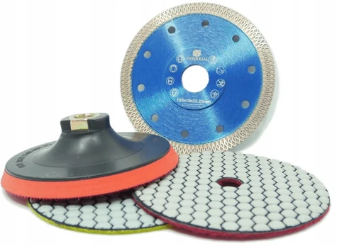Verdekam diskų rinkinys gresui pjauti ir šlifuoti, 125 mm