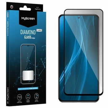 MS Diamond Glass Edge FG Xiaomi Redmi A2 juoda|juodas Full Glue