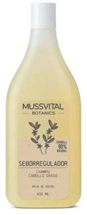 Mussvital Botanics Sebum-Regulating Šampūnas, 400 ml