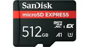 Sandisk memory card SDXC 512GB Extreme Plus