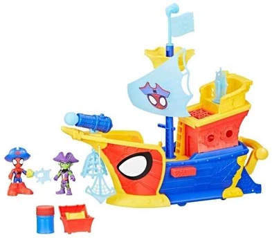 Usorteret Spidey & Friends Vanduo-Webs Bubble Pirate Ship