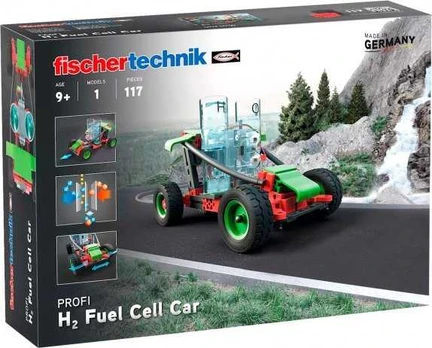 Fischer Technik Fischertechnik fischertechnik H2 kuro elementų automobilis, konstruktorius