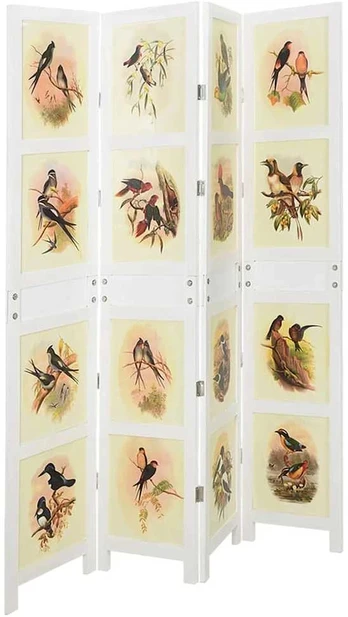 Romdivider Panel Balta 212 x 165 cm MDF plokštė