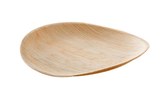 Palmių lapų apvali lėkštė, Ø26cm, 12vnt
