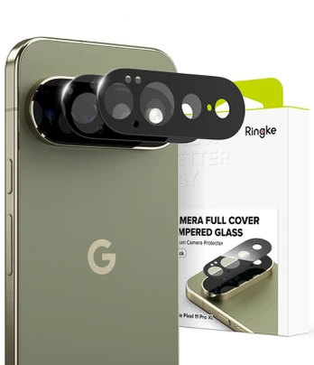 Ringke Camera Full Cover 2 vnt. for Google Pixel 11 Pro XL - Juodas