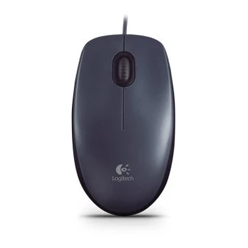Logitech M90 Wired Mouse, USB Type-A, Optical, 1000 DPI, Black