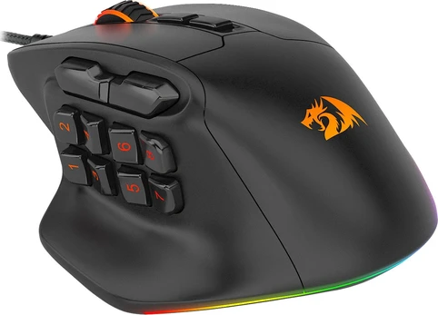 Laidinė žaidimų pelė Redragon M811 Aatrox, juoda sp.