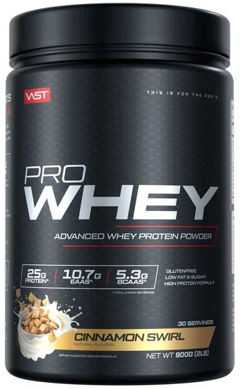Vast Sports VAST PRO WHEY 900 g baltymai